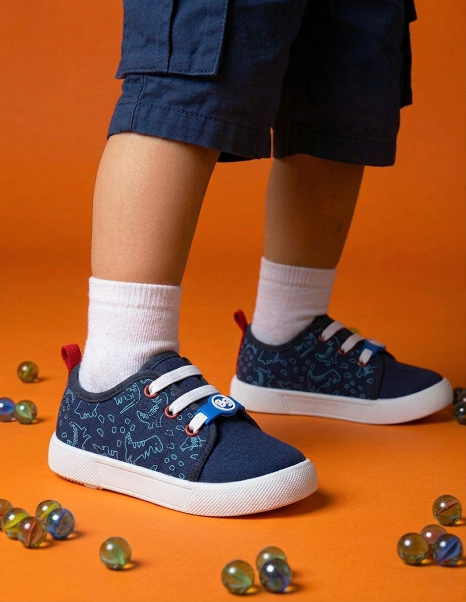 Tenis Para Niño Bubble Gummers Marino Rey