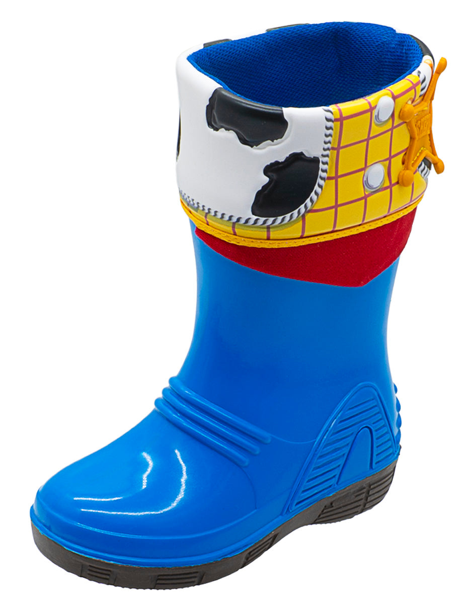 Bota Hule Para Niño Bubble Gummers Piloto Cafe