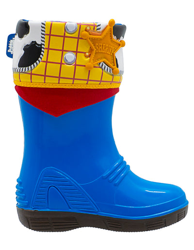 Bota Hule Para Niño Bubble Gummers Piloto Cafe