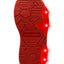 Tenis Bota Luces Para Niño Bubble Gummers Negro Rojo