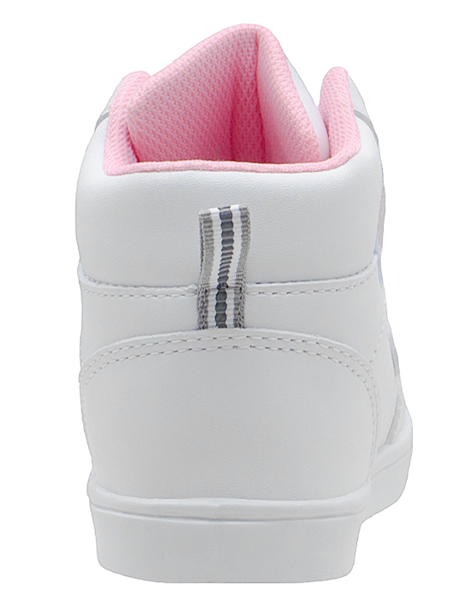 Tenis Tipo Botita Blanco Niña Bubblegummers Disney Stitch