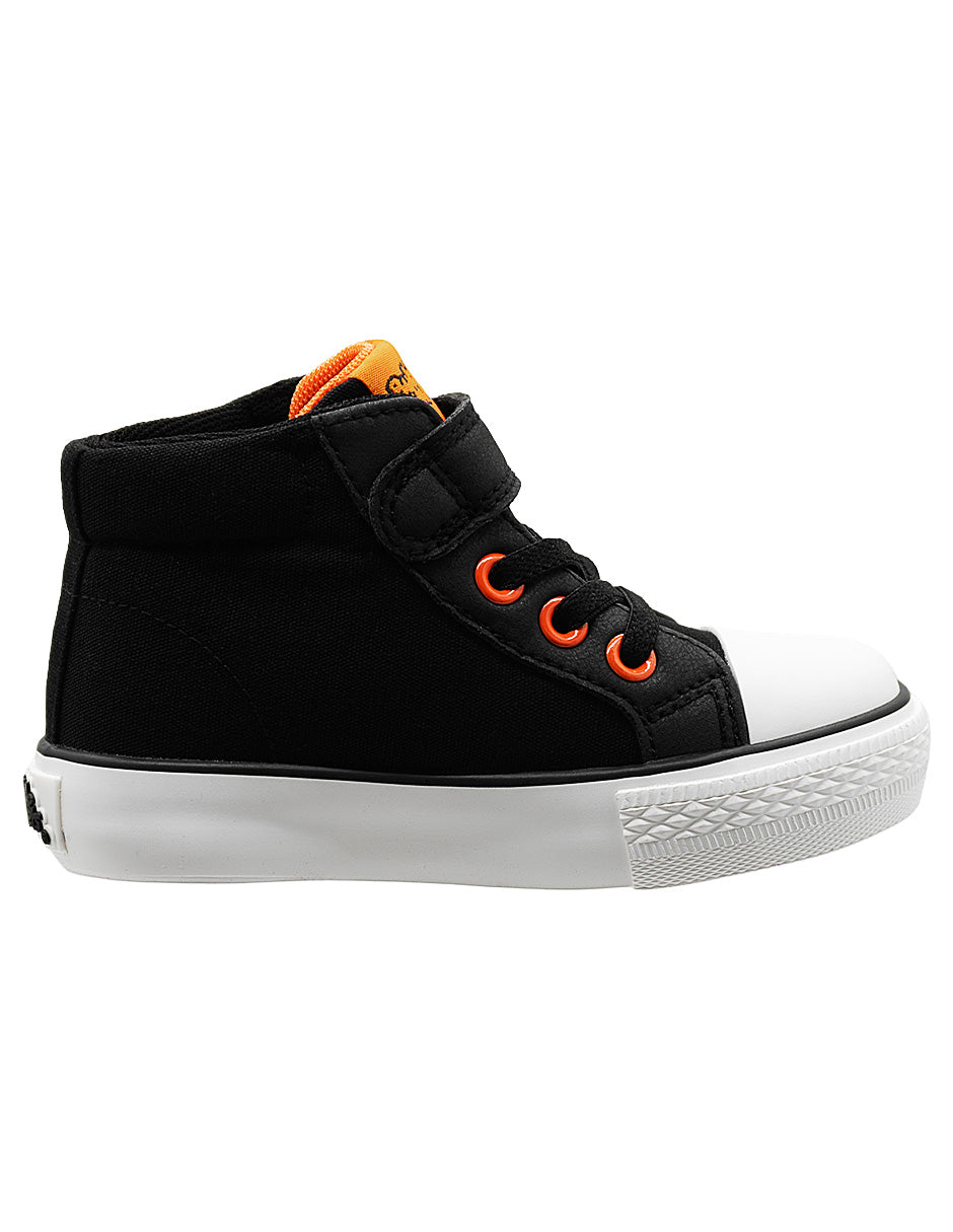 Tenis Niño Tipo Bota Negro Bubble Gummers