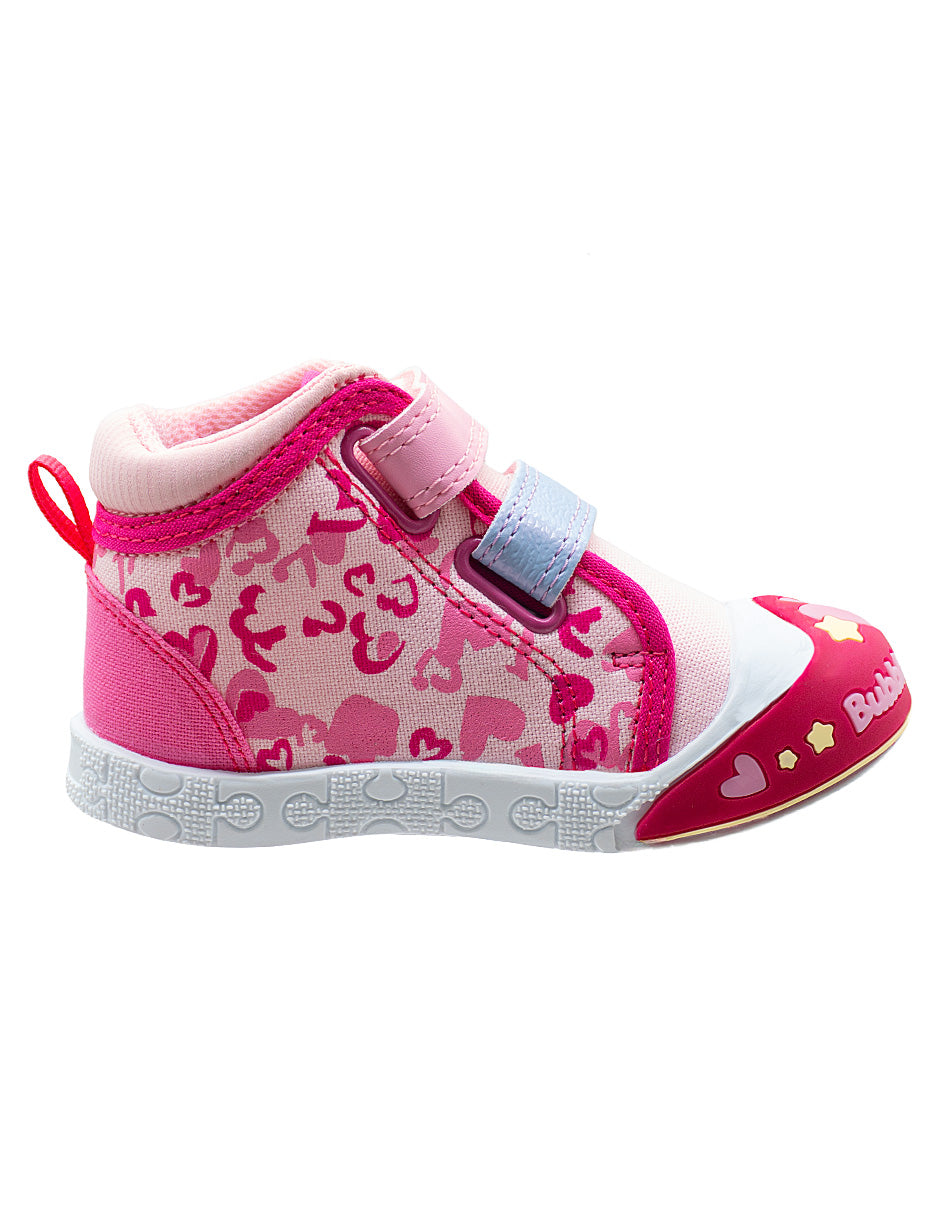 Tenis Niña Corazon Puntera Protectora Bubble Gummers