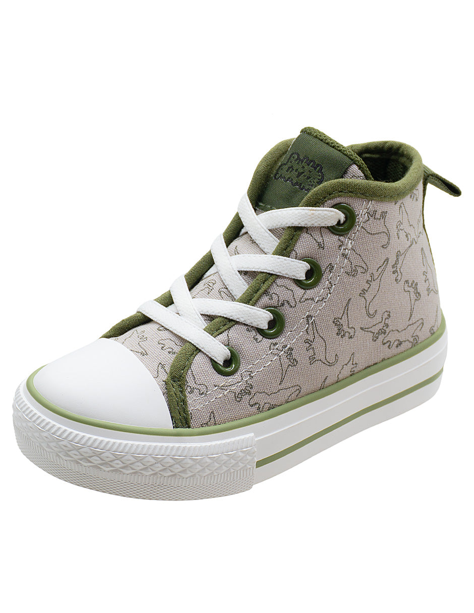 Tenis Tipo Bota Niño Dinosaurio Bubble Gummers