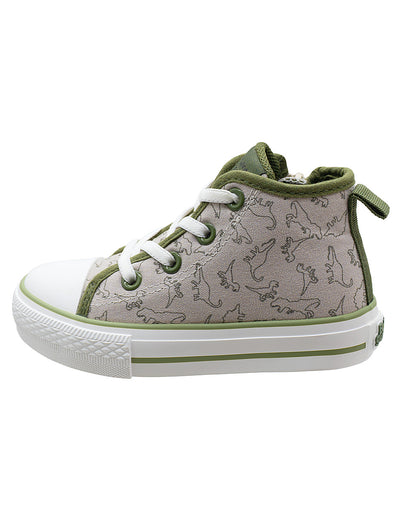 Tenis Tipo Bota Niño Dinosaurio Bubble Gummers