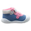 Tenis Niña Mezclilla Rosa Corazon Bubble Gummers