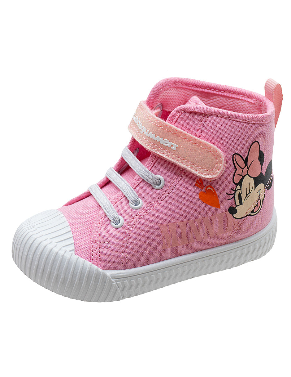 Tenis Niña Rosa Personaje Bubble Gummers