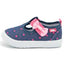Zapato Tenis Mezclila Rosa Mary Jane Moño Niña Bubble Gummers.