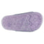 Sandalia Cristal Lila Glitter Niña Frozen Disney Bubble Gummers.