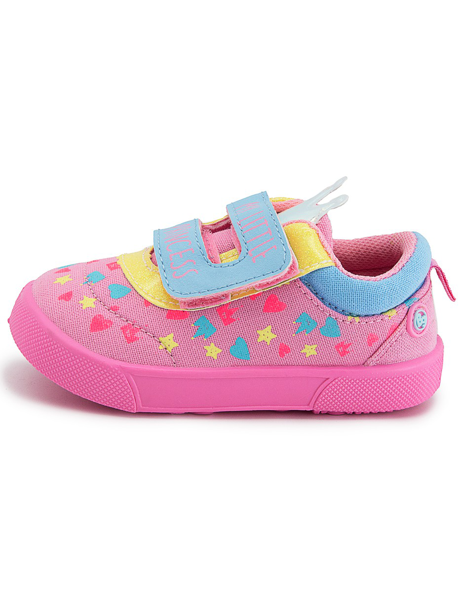 Tenis Rosa Azul Princesa Odette Niña Bubble Gummers