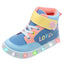 Tenis Tipo Bota Azul LED Niña Bubble Gummers®