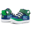 Tenis Robbie Tipo Botita Azul Verde Dinosaurio Niño Bubble Gummers