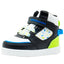 Tenis Bota Para Niño Bubble Gummers Negro Verde