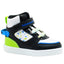 Tenis Bota Para Niño Bubble Gummers Negro Verde
