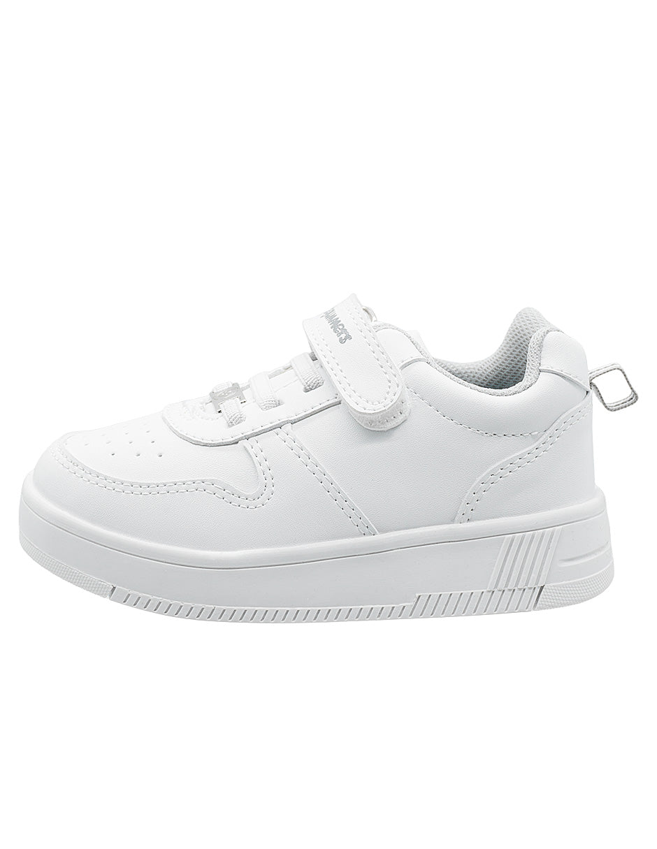 Tenis Escolar Choclo Blanco Yudo Bubble Gummers
