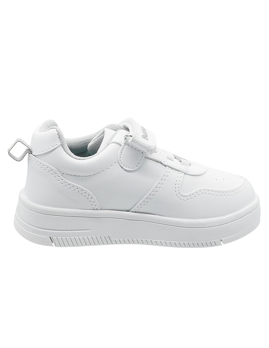 Tenis Escolar Choclo Blanco Yudo Bubble Gummers