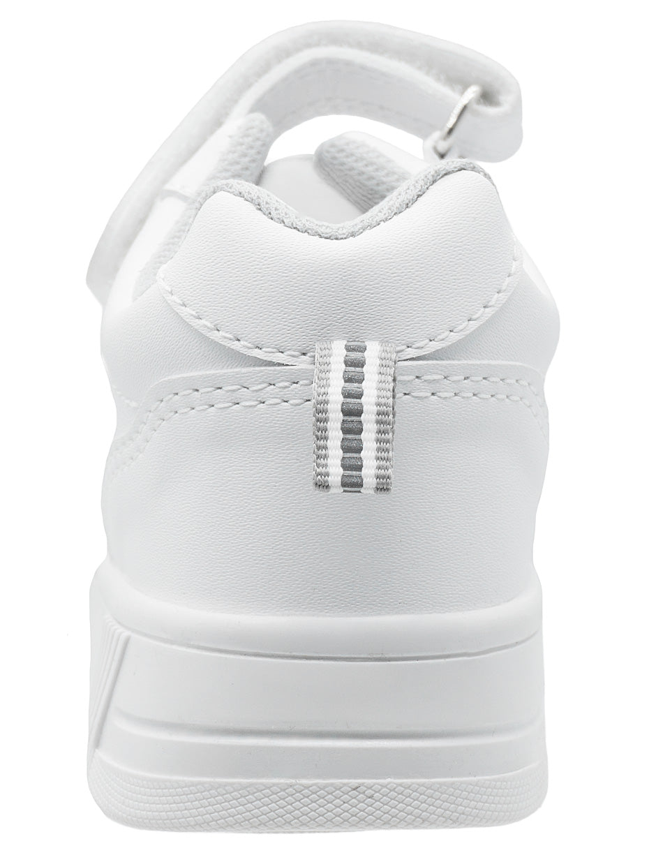 Tenis Escolar Choclo Blanco Yudo Bubble Gummers