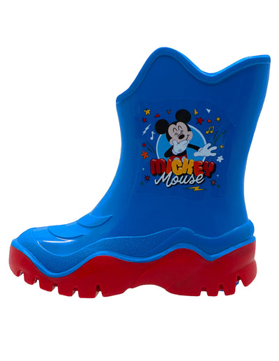 Bota de Lluvia Azul Niño Bubble Gumers Mouse