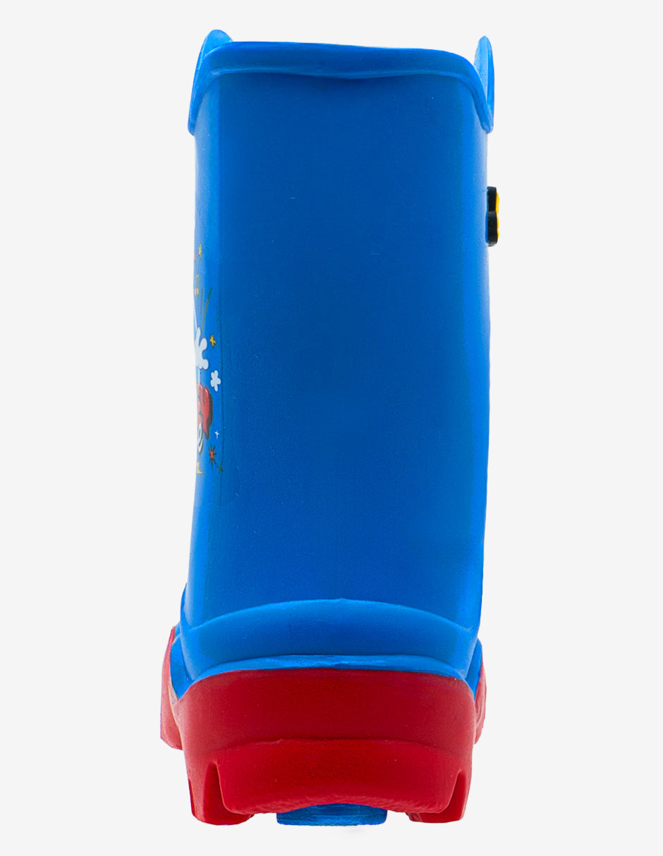 Bota de Lluvia Azul Niño Bubble Gumers Mickey Mouse