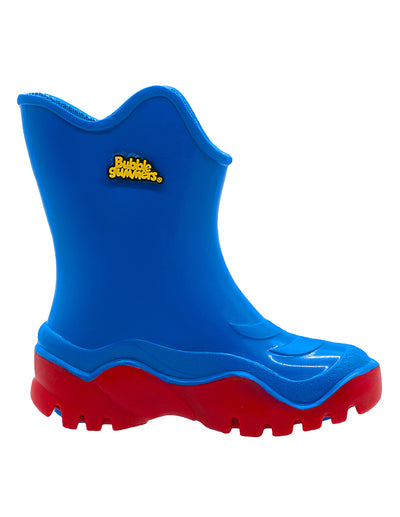 Bota de Lluvia Azul Niño Bubble Gumers Mouse