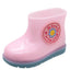Bota Hule Para Niña Bubble Gummers Rosa Celeste