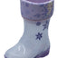 Bota Lluvia Niña Cristal Lila Bubble Gummers Frozen Elsa Diney