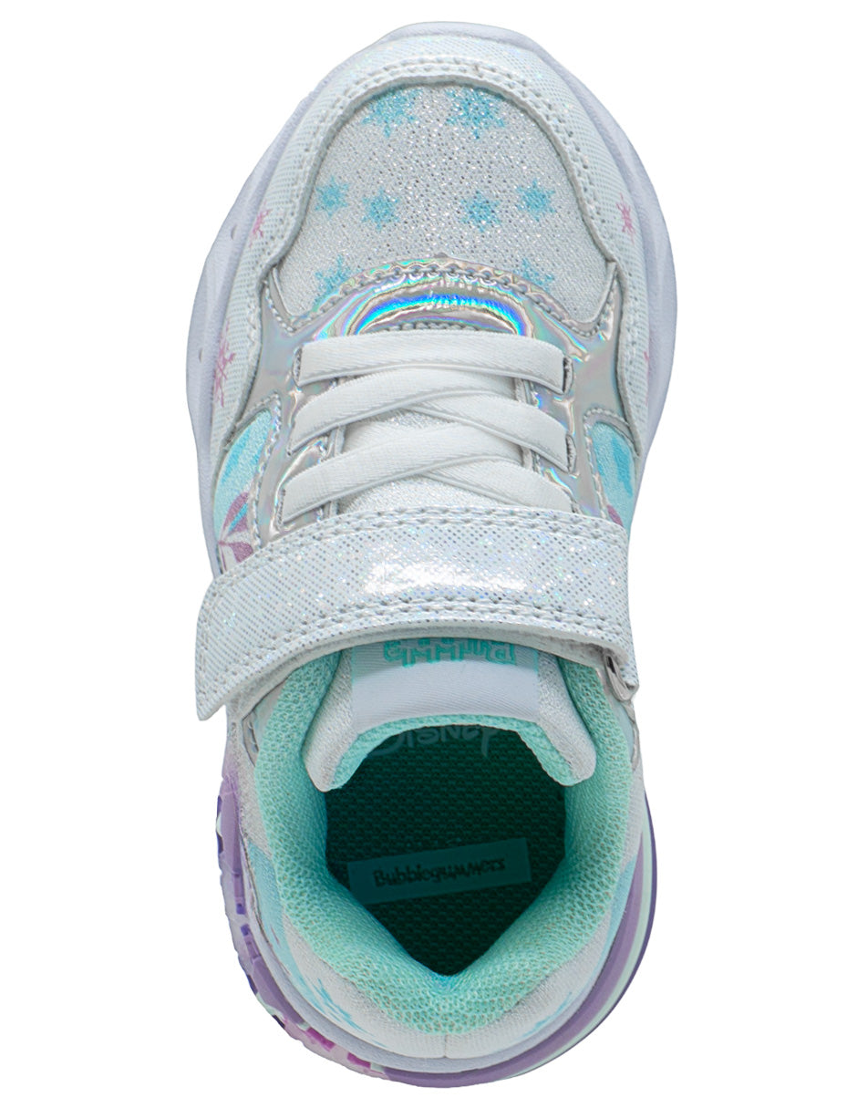 Tenis Luces Para Niña Bubble Gummers Menta Lila
