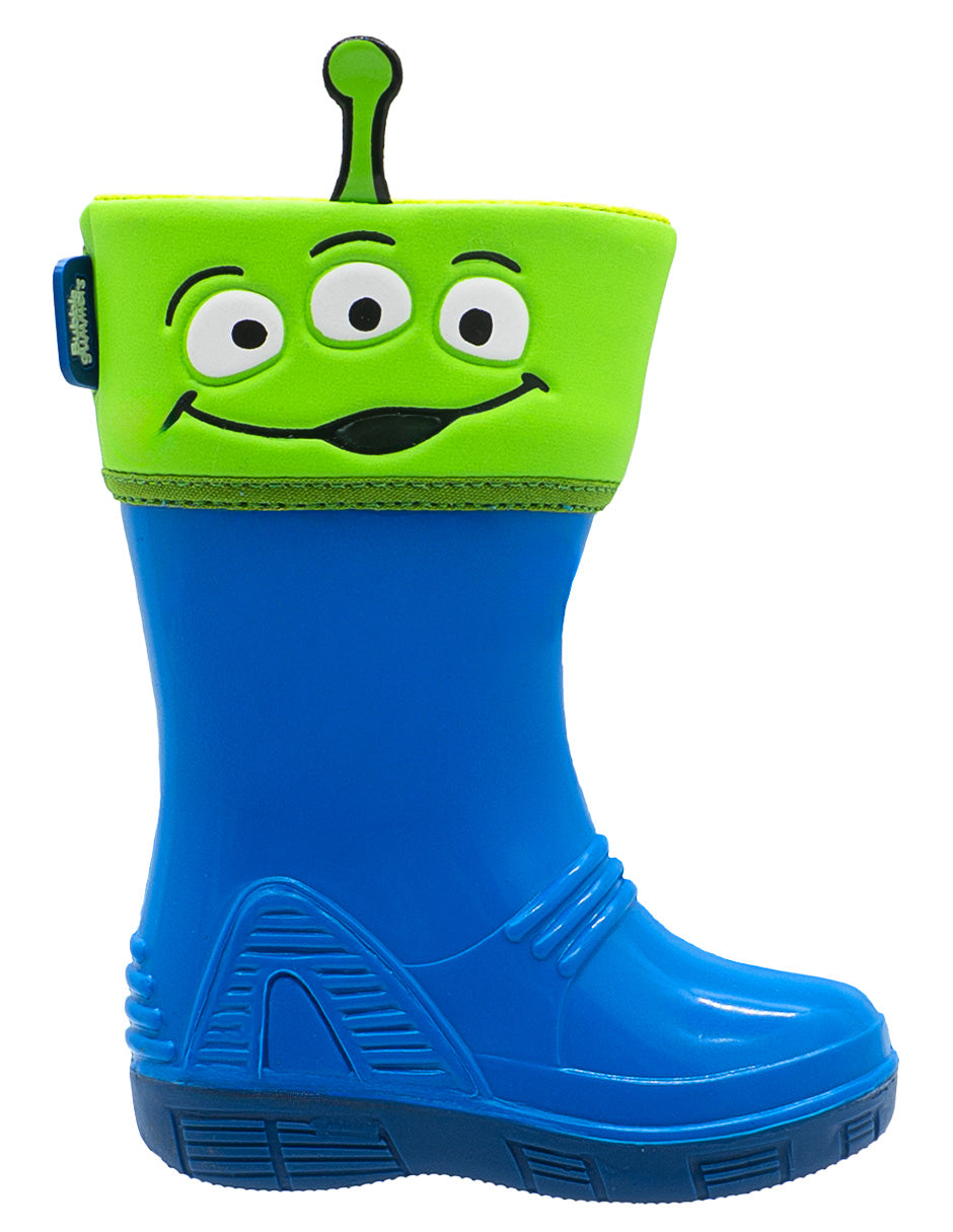 Bota Hule Para Niño Bubble Gummers Piloto Rey