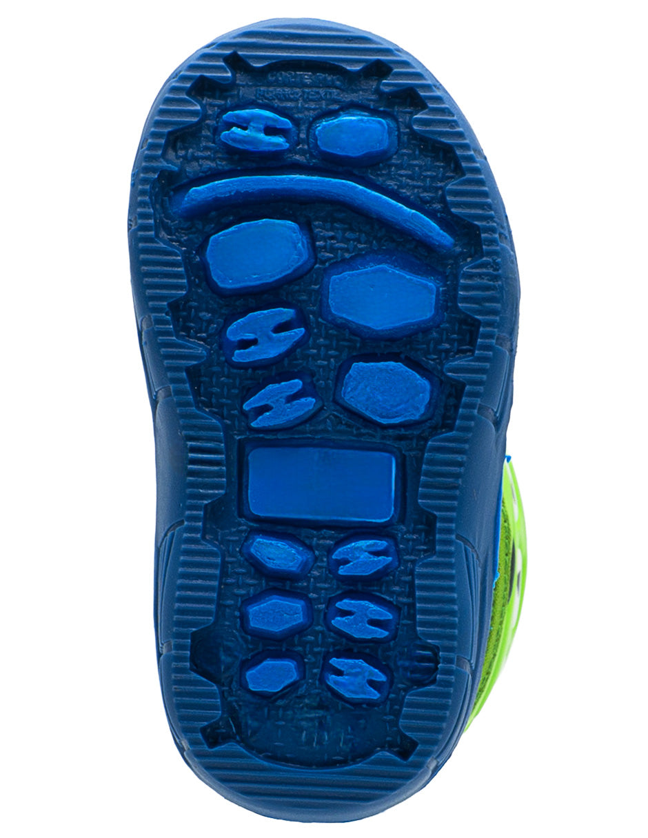 Bota Hule Para Niño Bubble Gummers Piloto Rey