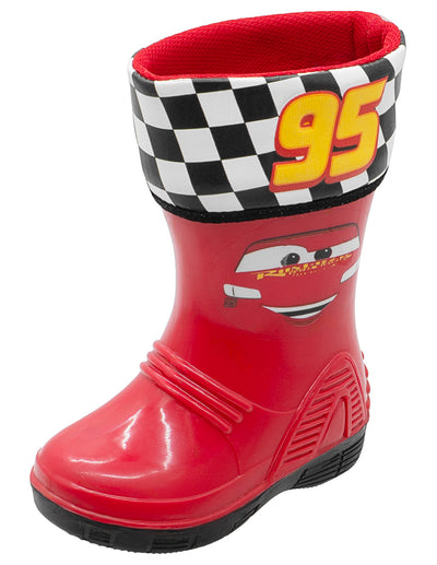 Bota Hule Para Niño Bubble Gummers Rojo Negro