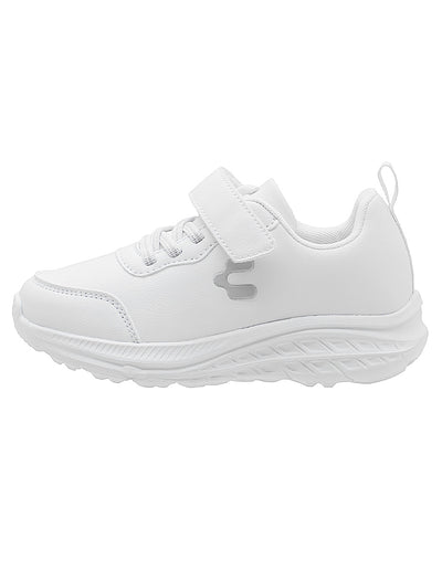 Tenis Escolar Choclo Blanco Niño Charly