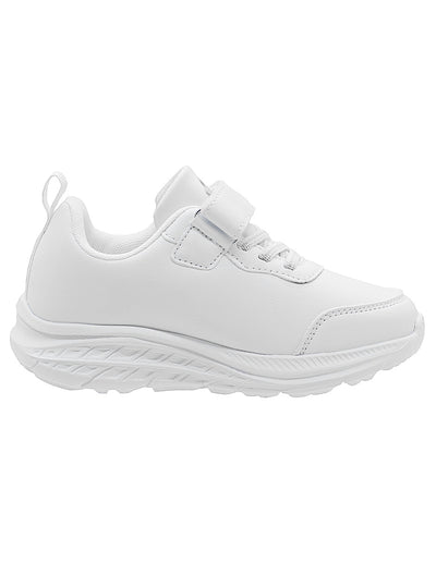 Tenis Escolar Choclo Blanco Niño Charly