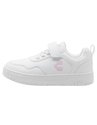 Tenis Escolar Choclo Blanco Niña Charly