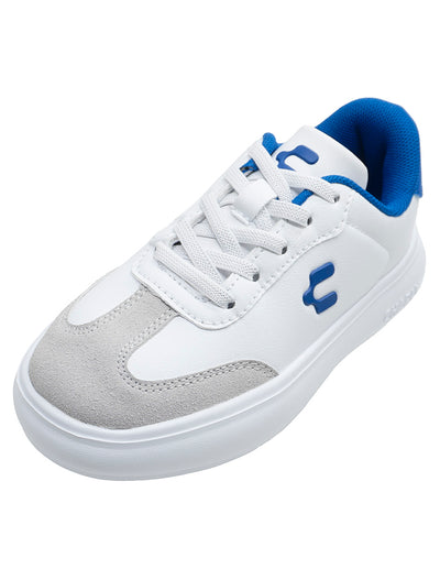 Tenis Blanco Azul Choclo Niño Charly®.