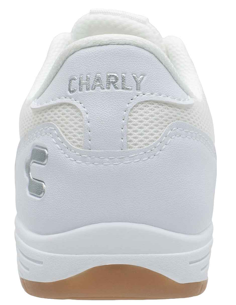 Tenis Charly Deportivo Blanco Para Niño