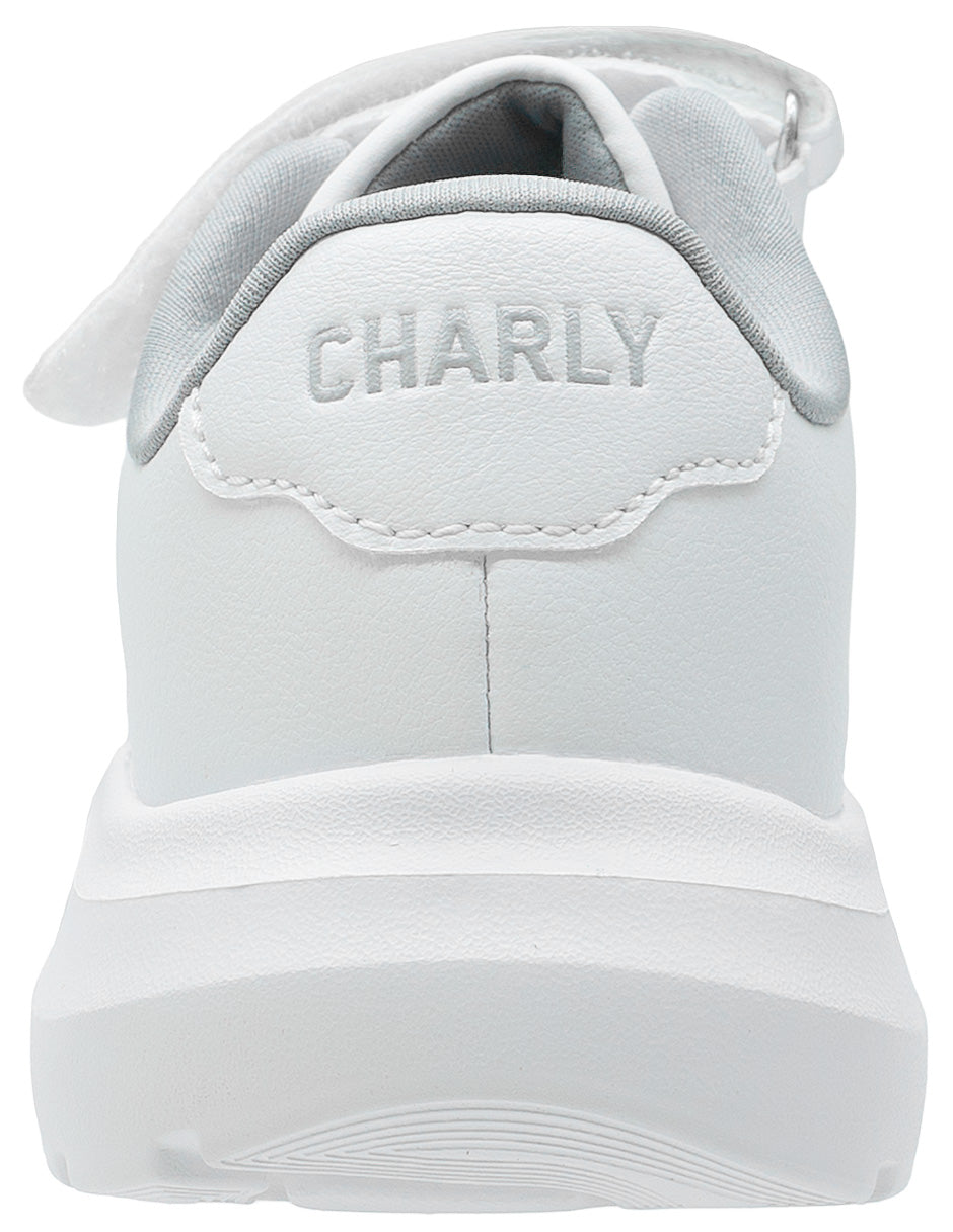 Tenis Escolar Blanco Niño Charly