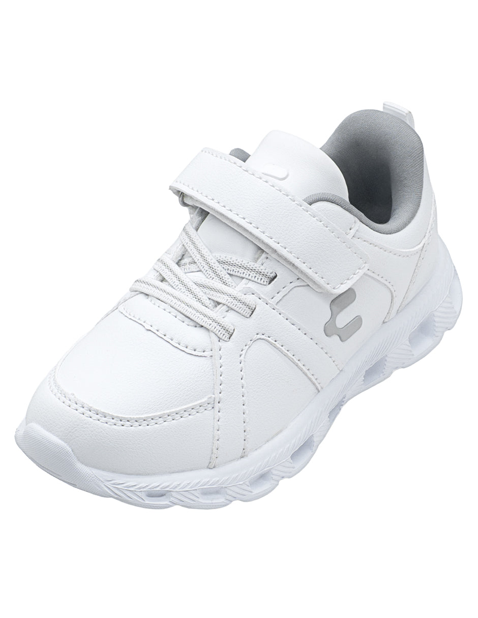 Tenis Escolar Unisex Charly Blanco