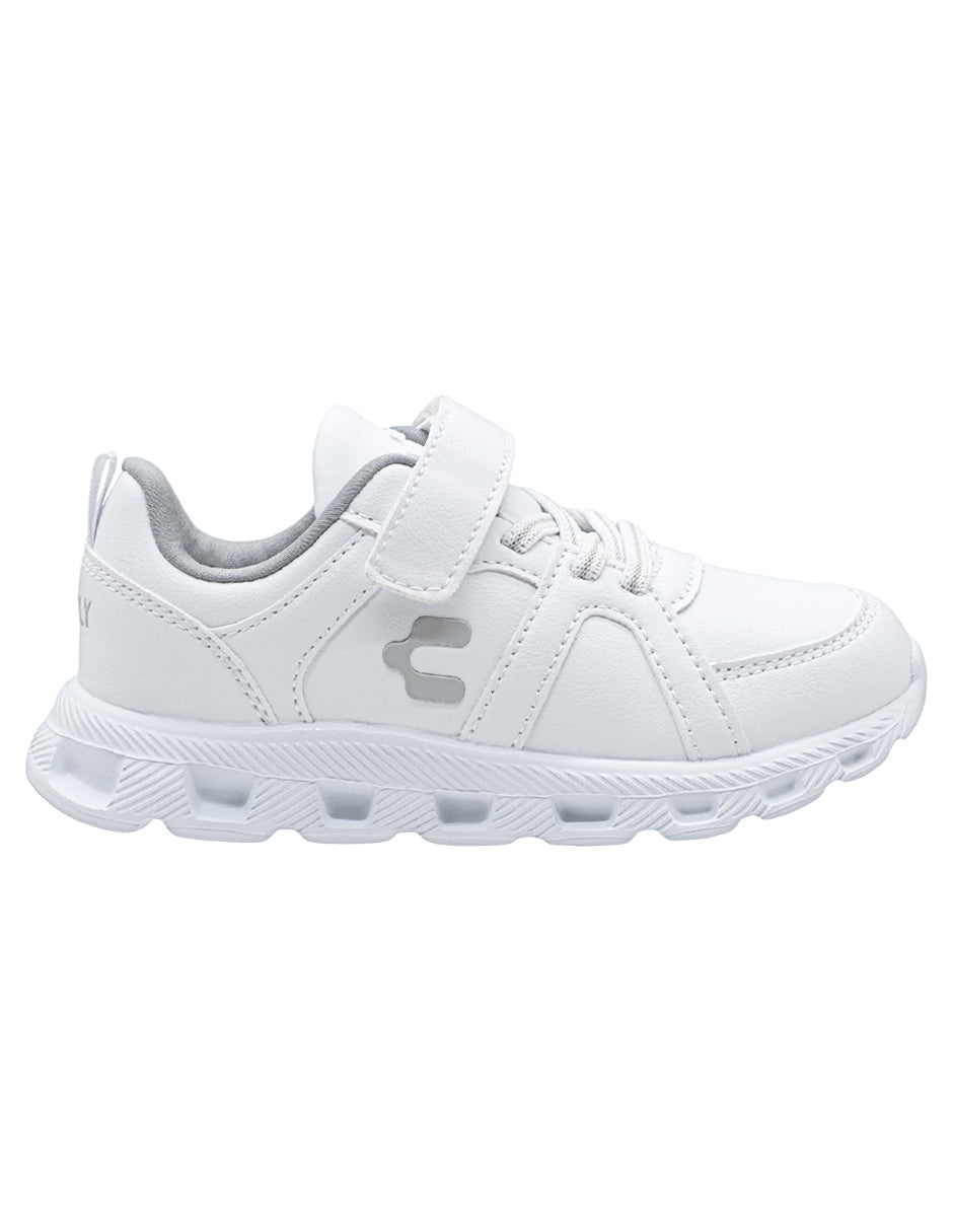 Tenis Escolar Unisex Charly Blanco