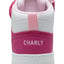 Tenis Charly Tipo Bota Rosa Para Niña