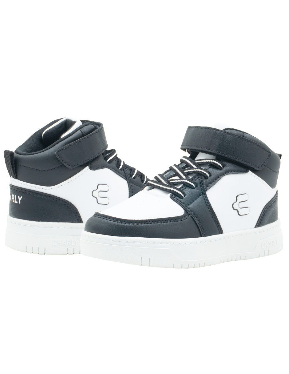 Tenis Niño Tipo Bota Charly