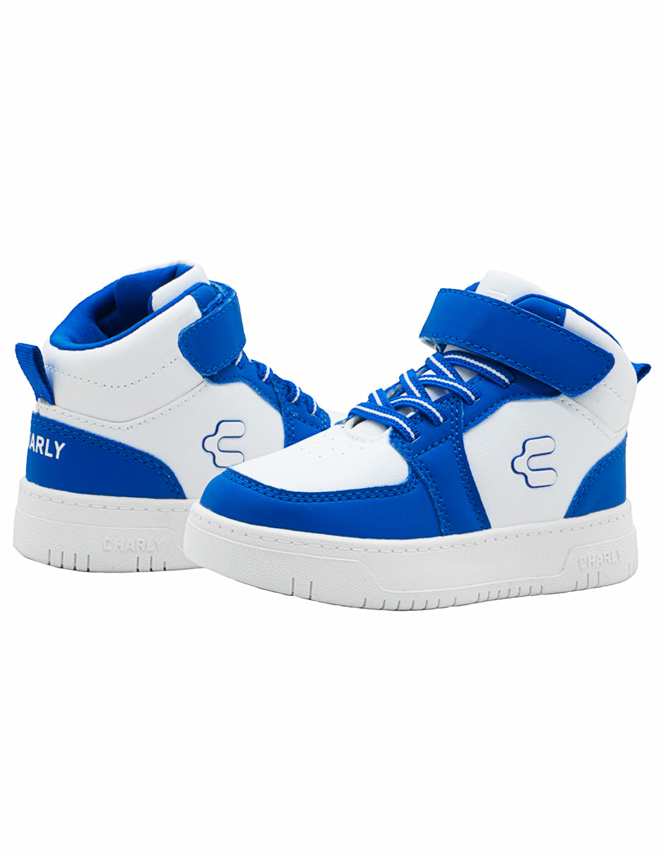 Tenis Niño Tipo Bota Charly