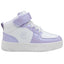 Tenis Tipo Bota Blanco Lila Niña Charly