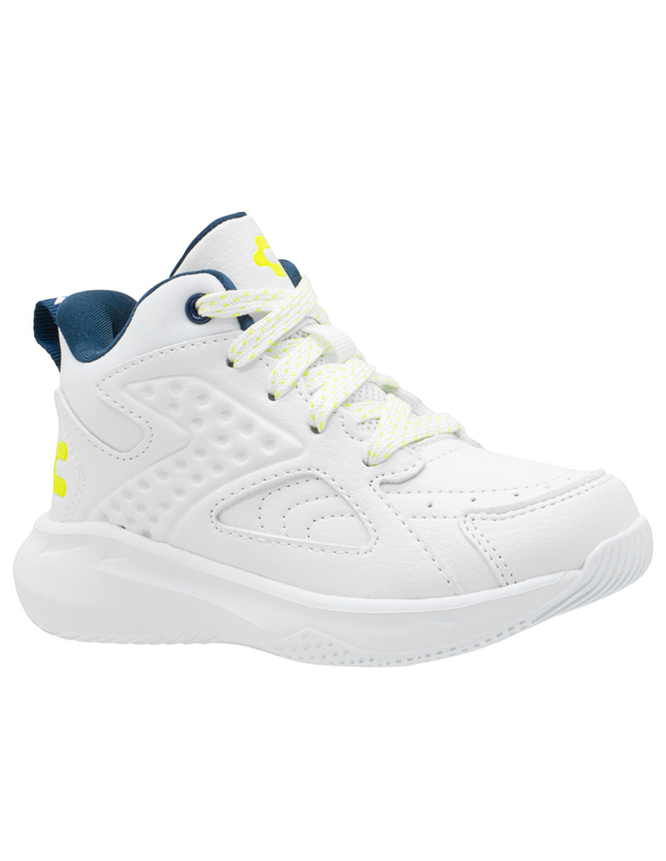 Tenis Escolar Unisex Charly Blanco Marino