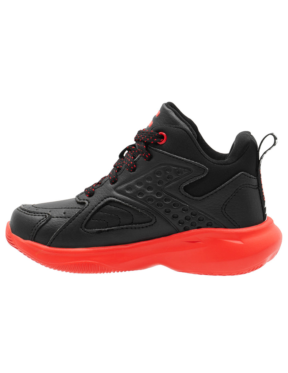 Tenis Negro Basket Niño Charly