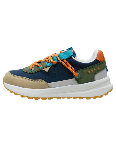 Tenis Choclo Azul Verde Olivo Niño Chaly