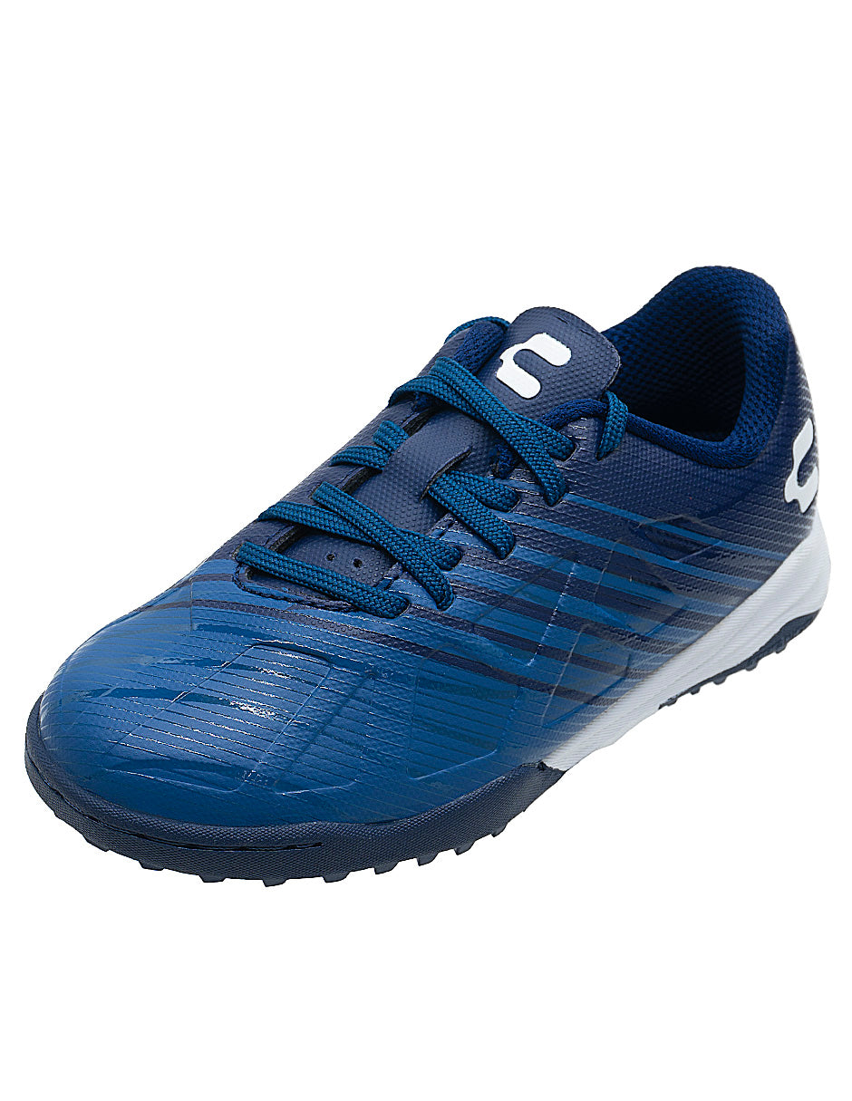 Tenis Futbol Rápido Azul Niños Charly