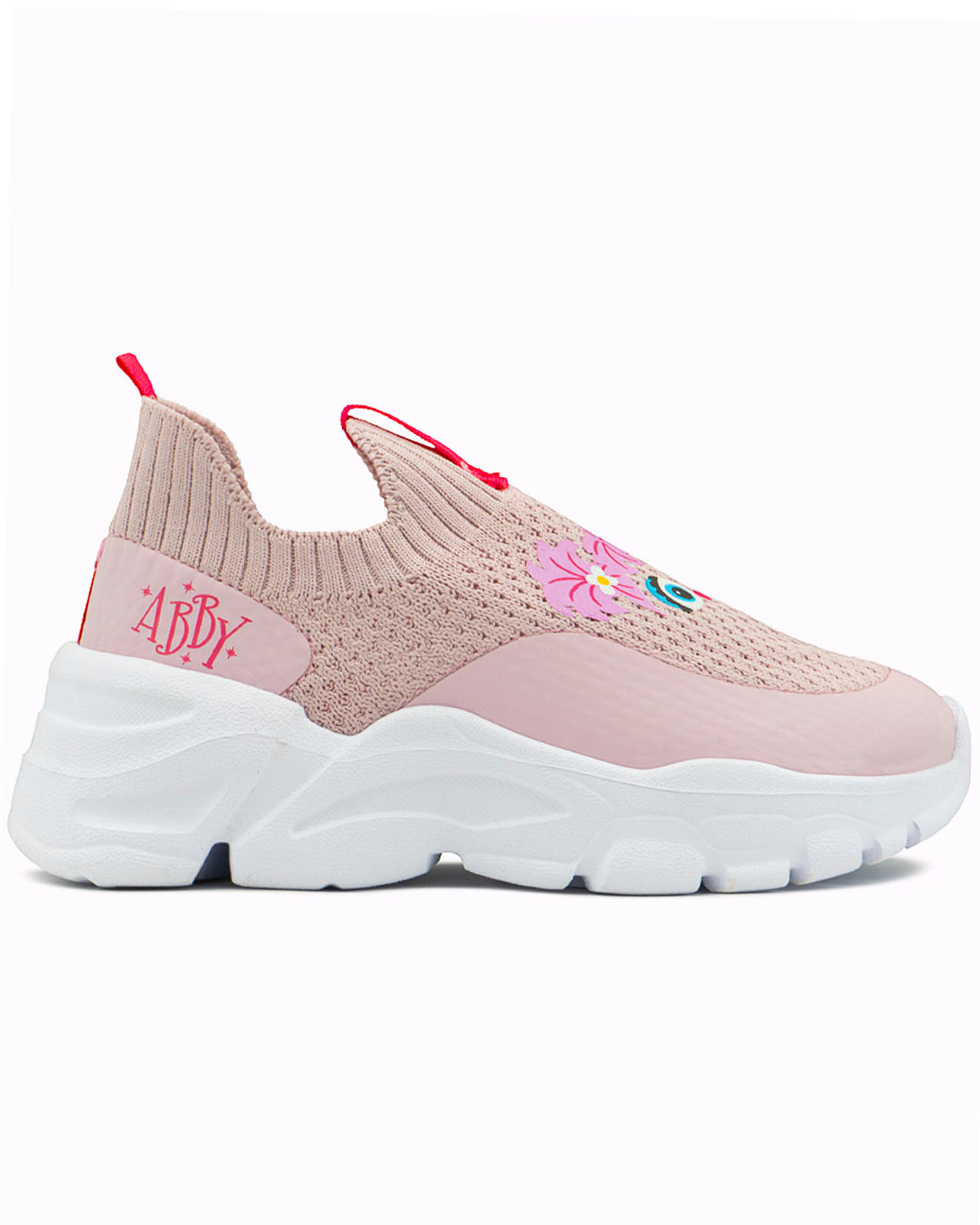 Tenis Deportivo Tipo Calcetín Rosa Niña Karsten