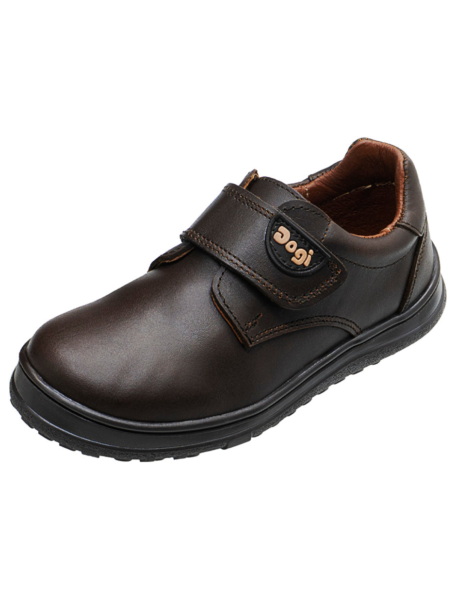 Zapato Choclo Escolar Casual Napa Niño Dogi