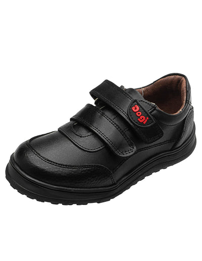 Zapato Niño Escolar Negro de Piel Dogi