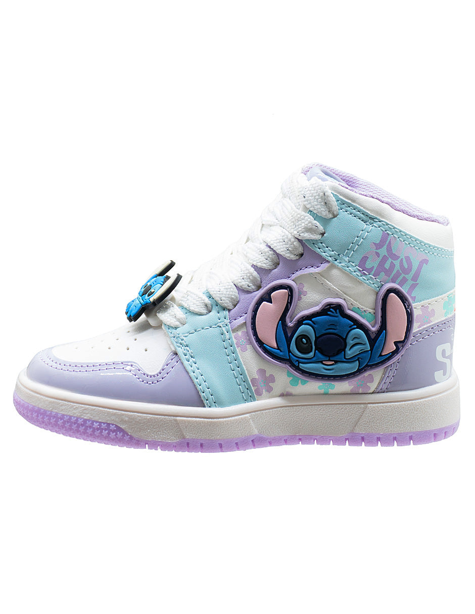 Tenis Personaje Azul Niña Tenis Con Imaginación